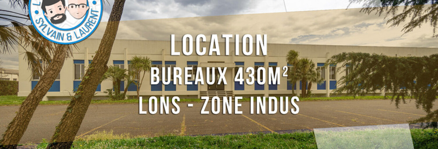 Bureau 13 Pièces 437 m² à louer à Lons (64140)