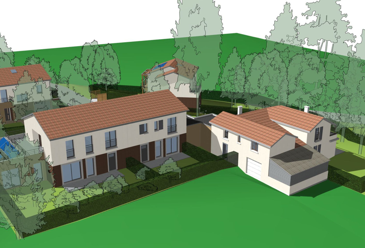 Maison neuve mitoyenne 145m2 — photo 1