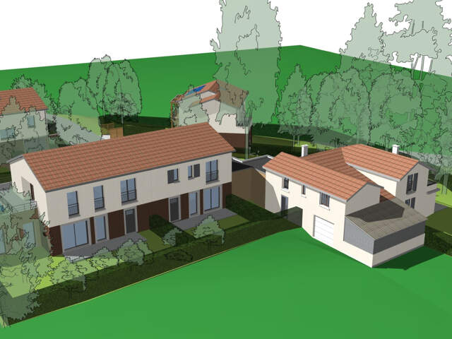 Maison neuve mitoyenne 145m2 — photo du bien