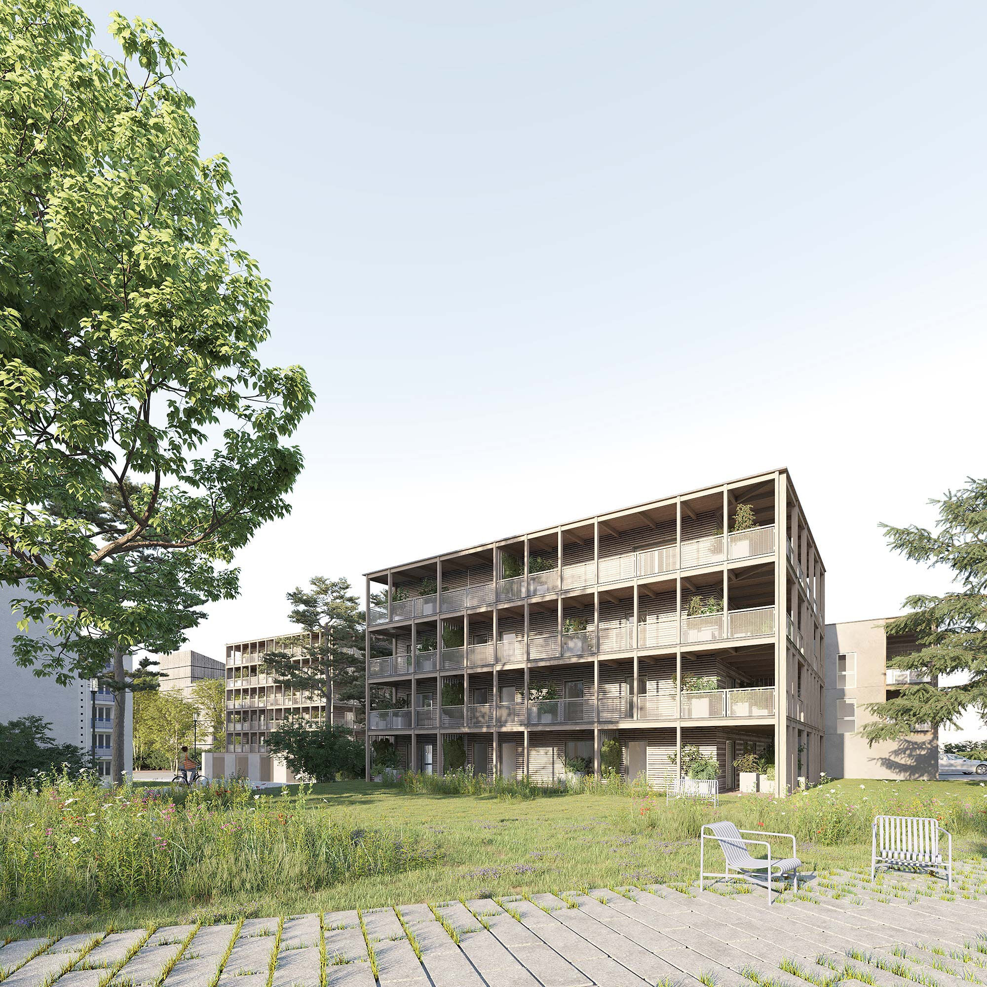 Appartement neuf 3 pièces 61 m²