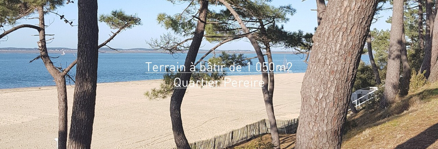 Terrain  1050 m² à vendre à Arcachon (33120)