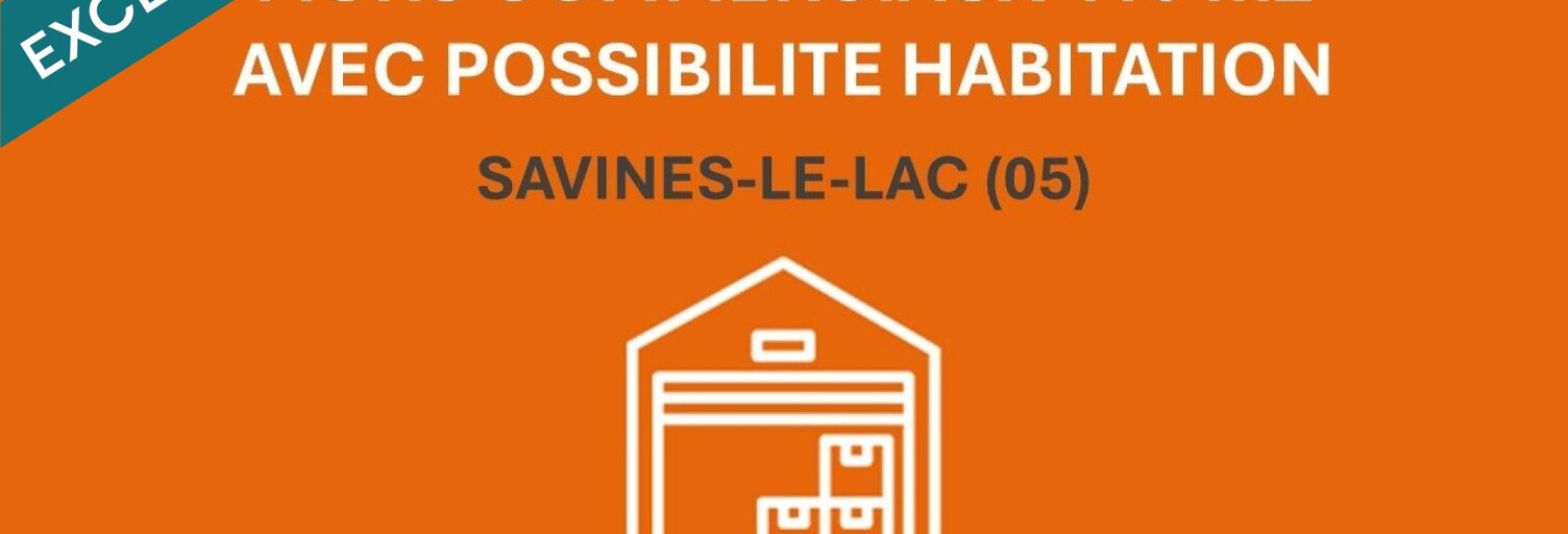 Commerce 1 Pièce 420 m² à vendre à Savines-le-Lac (05160)