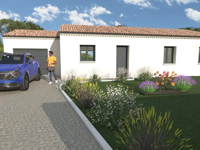🏡 À vendre – Maison de plain-pied 3 chambres à Saint-Paulet-de-Caisson (30130) — photo du bien