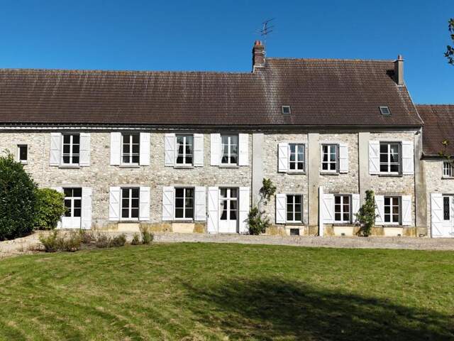 CHEVREVILLE (60) - Maison en pierre 9p - 309m² — photo du bien