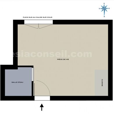 Appartement 1 pièces 136000 €