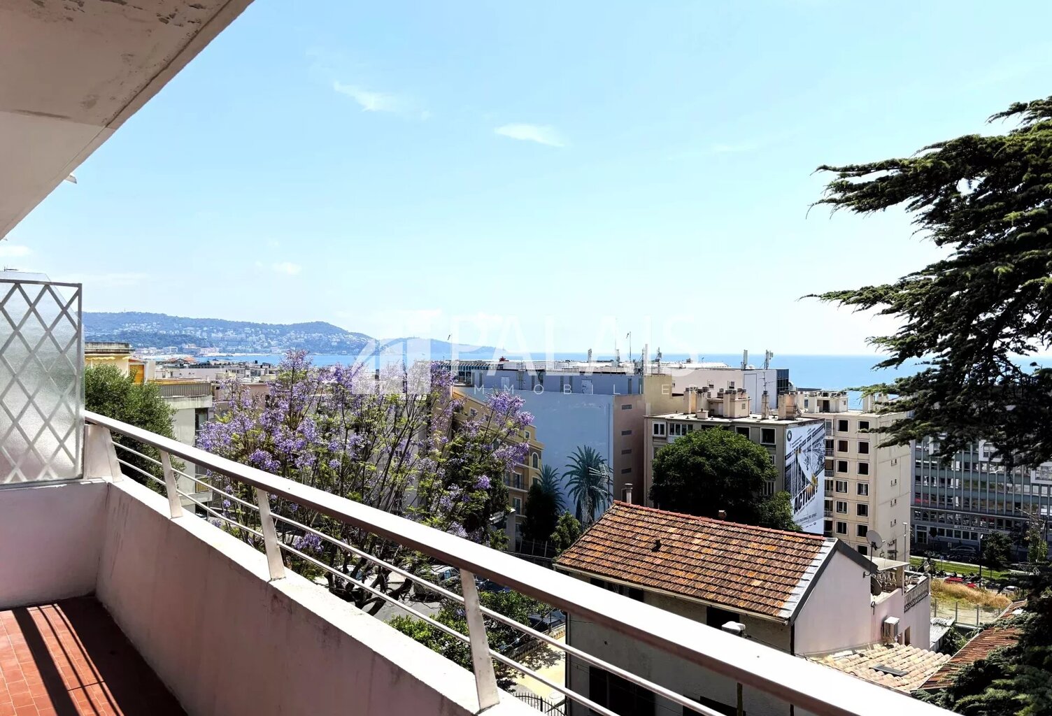 NICE OUEST FAC DE LETTRE VUE MER 2P — photo 1