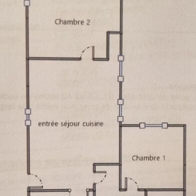 Appartement 3 pièces 1370 €