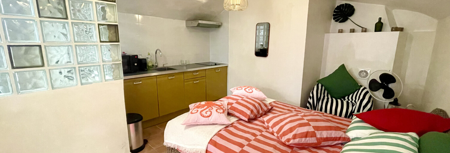 Appartement 1 Pièce 23 m² à vendre à Roquebrune-Cap-Martin (06190)