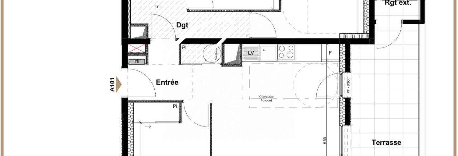 Appartement 4 Pièces 80 m² à vendre à Grenoble (38000)