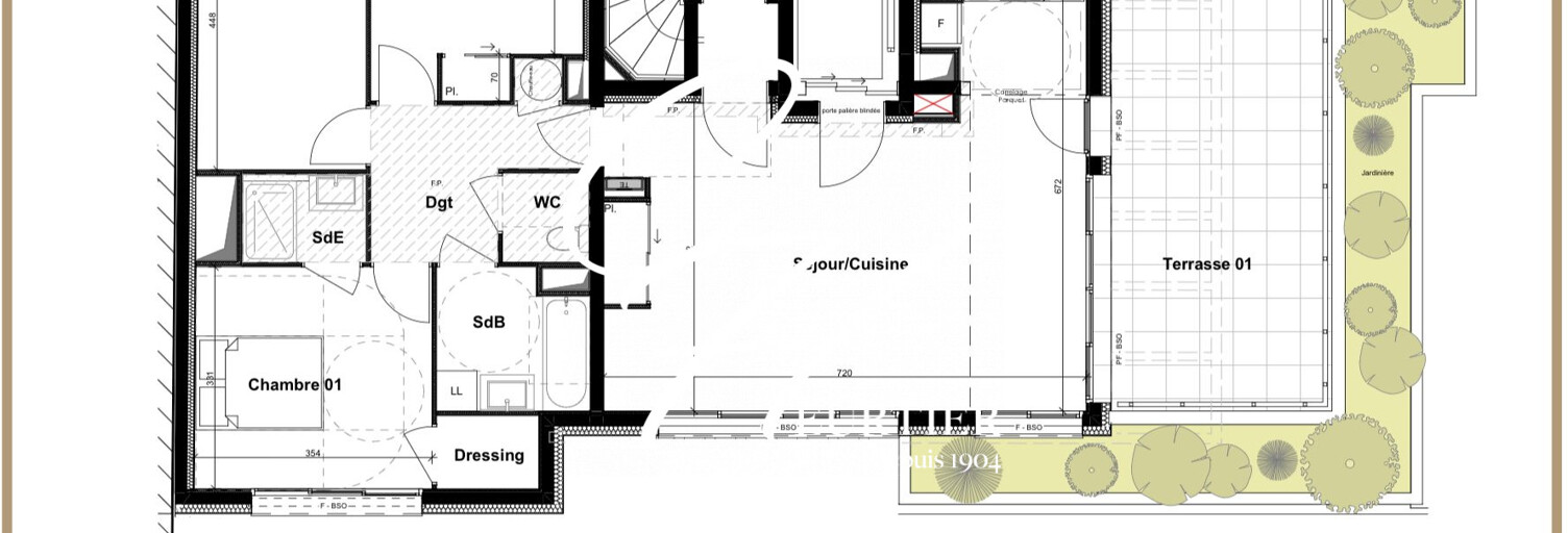 Appartement 4 Pièces 86 m² à vendre à Grenoble (38000)