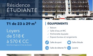 Appartement 2 Pièces 51 m² à louer à Marseille 8 (13008)