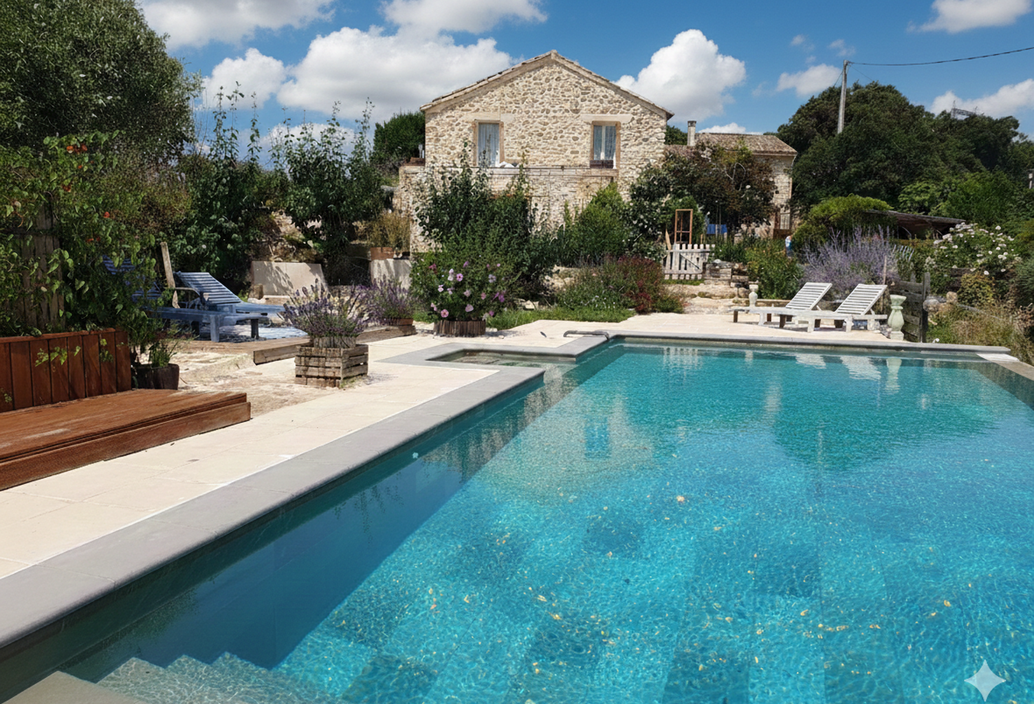 A Vendre GARD (30) - Mas avec chambres d'hôtes et piscine — photo 1