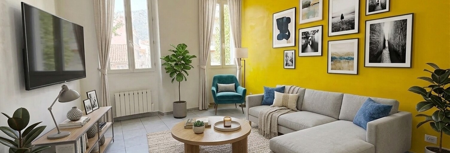 Appartement 2 Pièces 34 m² à vendre à Toulon (83100)