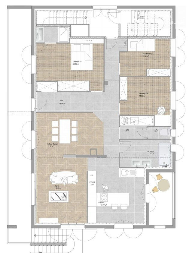 Appartement  T4 à vendre Villard-de-Lans 38250