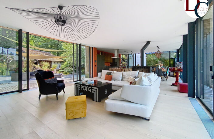 Maison d'Architecte d'Exception en Lisière de Forêt, Proche — photo 4