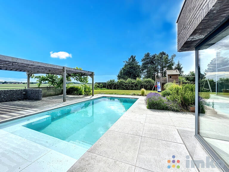 Maison contemporaine de 2017 / Vue campagne /4 chambres / Pi — photo 1