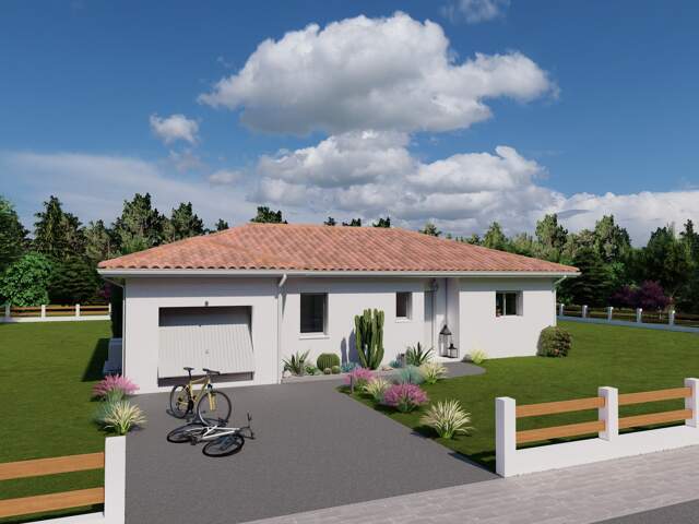 Maison neuve 3 chambres 95m² à Vielle-Saint-Girons — photo du bien