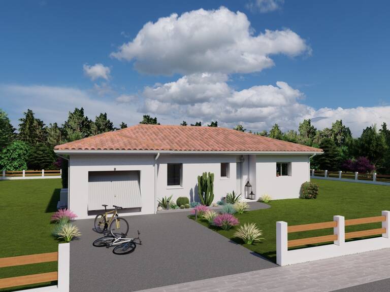 Maison neuve 3 chambres 95m² à Vielle-Saint-Girons — photo 1