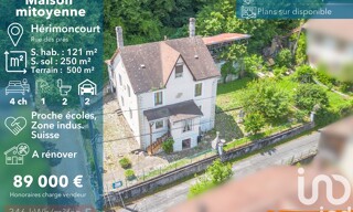 Maison 6 Pièces 121 m² à vendre à Hérimoncourt (25310)