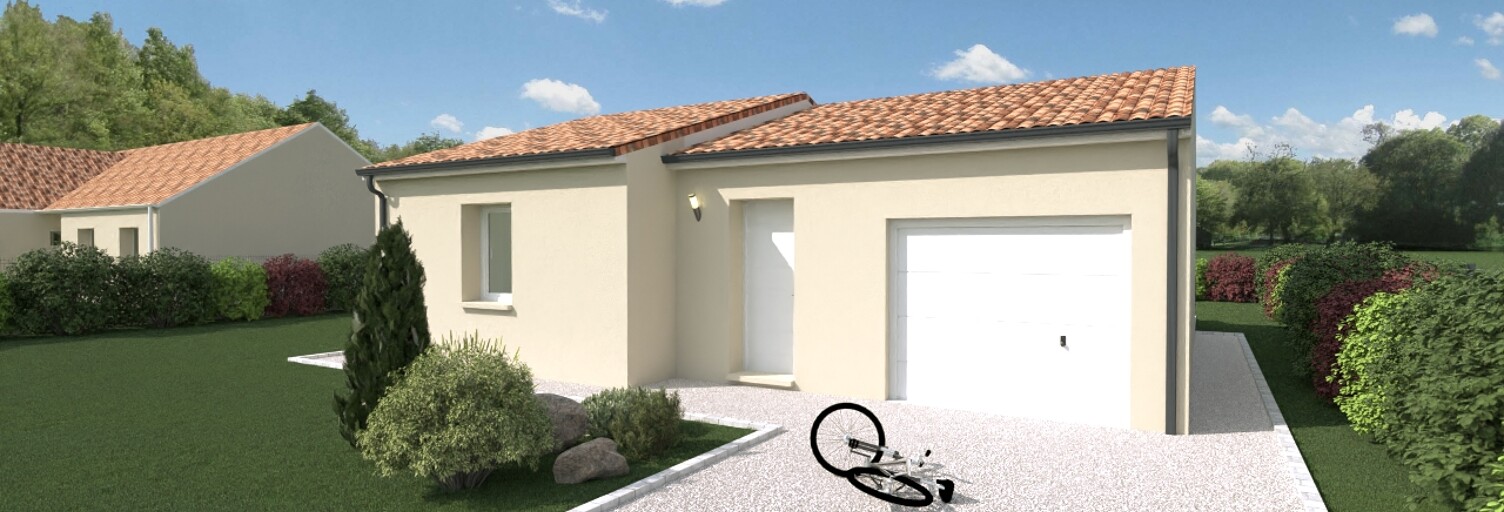 Maison 62 m² à construire Scorbé-Clairvaux (86140)