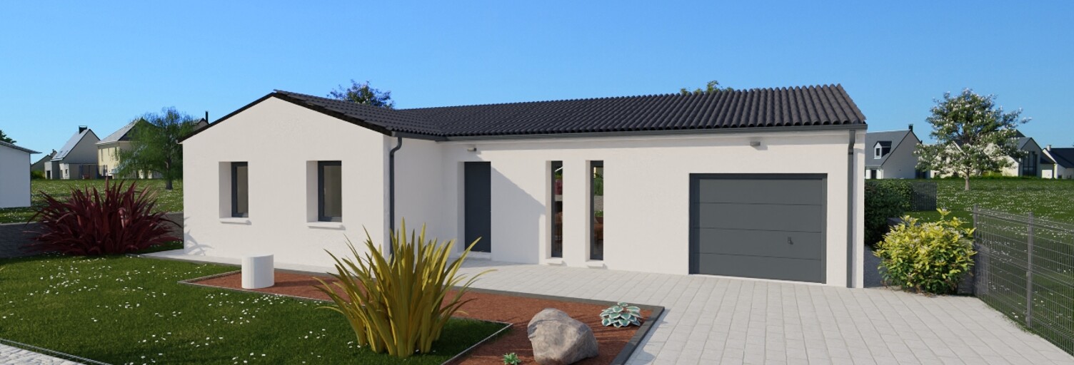 Maison 92 m² à construire Scorbé-Clairvaux (86140)