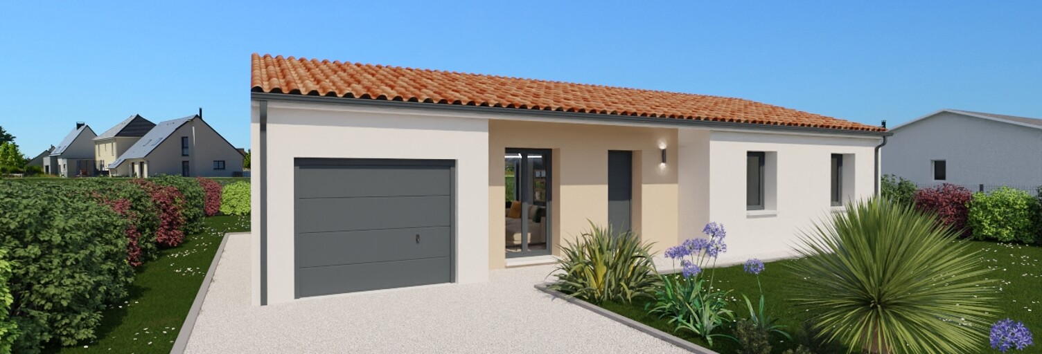 Maison 89 m² à construire Scorbé-Clairvaux (86140)