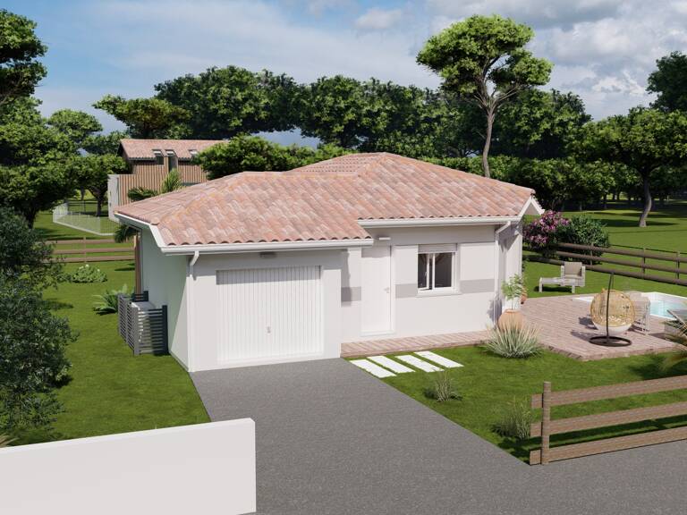 Cadre exceptionnel maison 2 chambres avec garage à Gabarret — photo 1