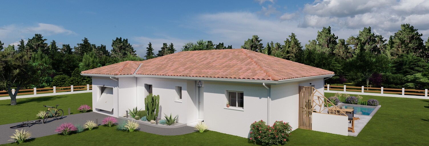 Maison 95 m² à construire Gabarret (40310)
