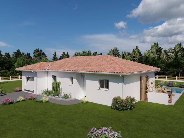 Belle maison de trois chambres avec garage à Gabarret — photo 1