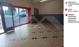Commerce 1 Pièce 50 m² à louer à Saint-Louis (97421)