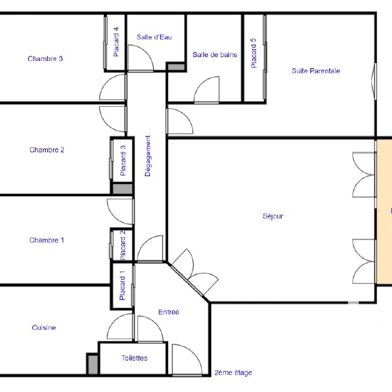 Appartement 5 pièces 670000 €