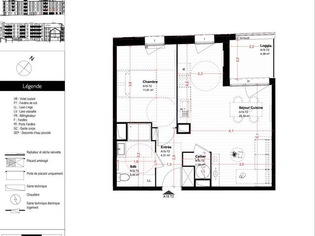 Vente Appartement 2 pièces — photo du bien