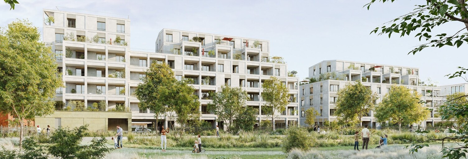 Appartement neuf T2, T3, T4, T5 Pièce 51 à 102 m² à vendre à Nanterre (92000)