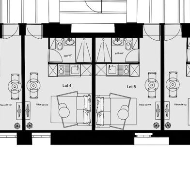 Immeuble  1096800 €