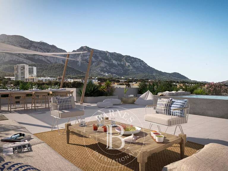 VENTE-APPARTEMENT-TOIT TERRASSE-PISCINE-VUE IMPRENABLE COLLINES — photo 1