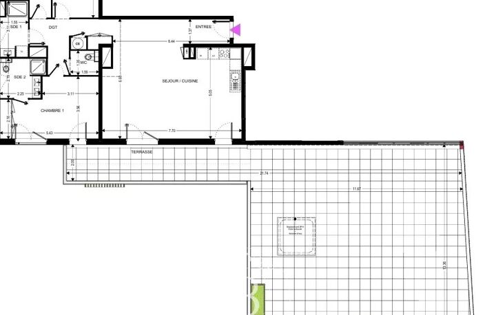 VENTE-APPARTEMENT-TOIT TERRASSE-PISCINE-VUE IMPRENABLE COLLINES — photo 2