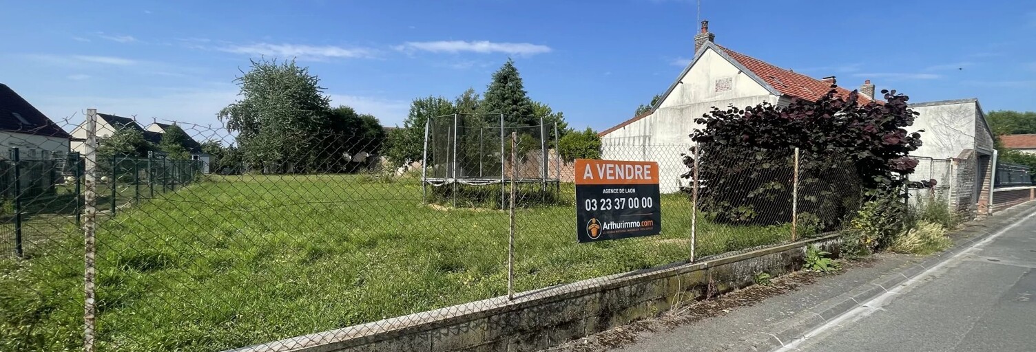 Terrain  654 m² à vendre à Couvron-et-Aumencourt (02270)