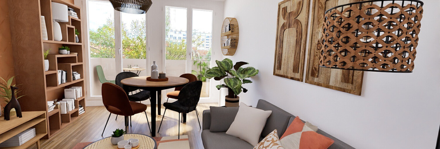 Appartement 3 Pièces 57 m² à vendre à Toulouse (31000)