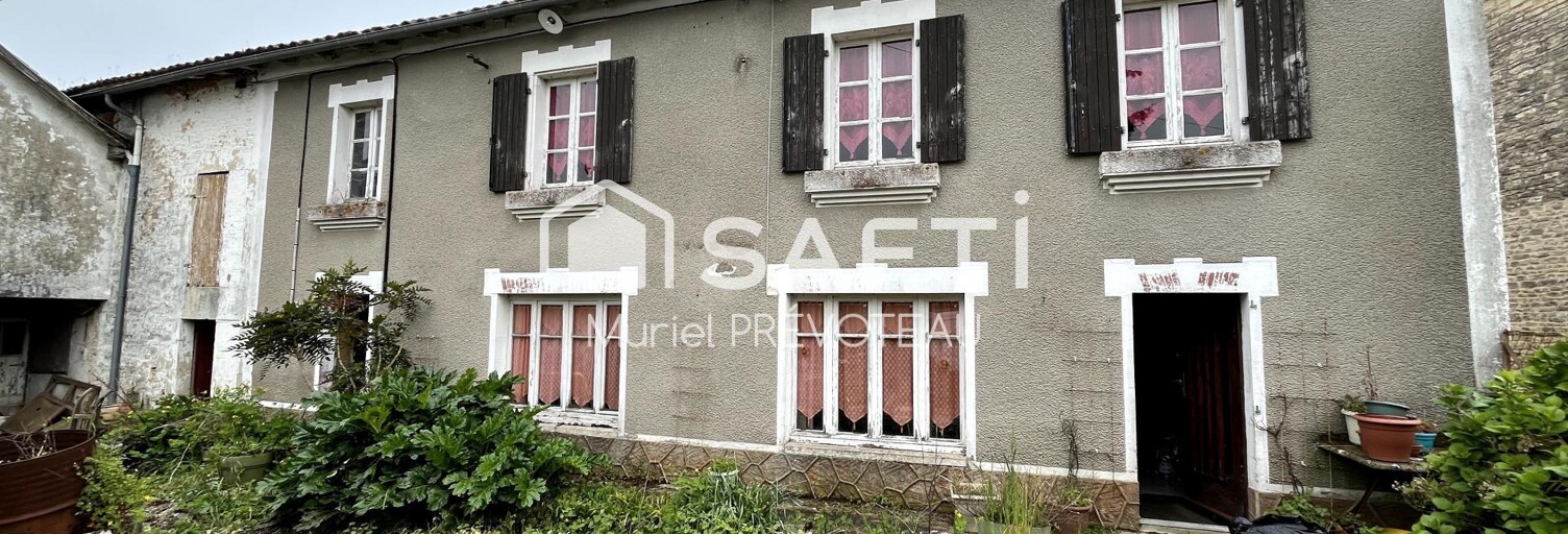 Maison 5 Pièces 92 m² à vendre à Mairé-Levescault (79190)