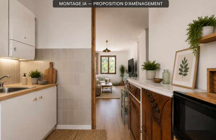 PLAN-DE-GRASSE   T3 TRAVERSANT   PARKING   PETITE COPROPRIÉT — photo 5