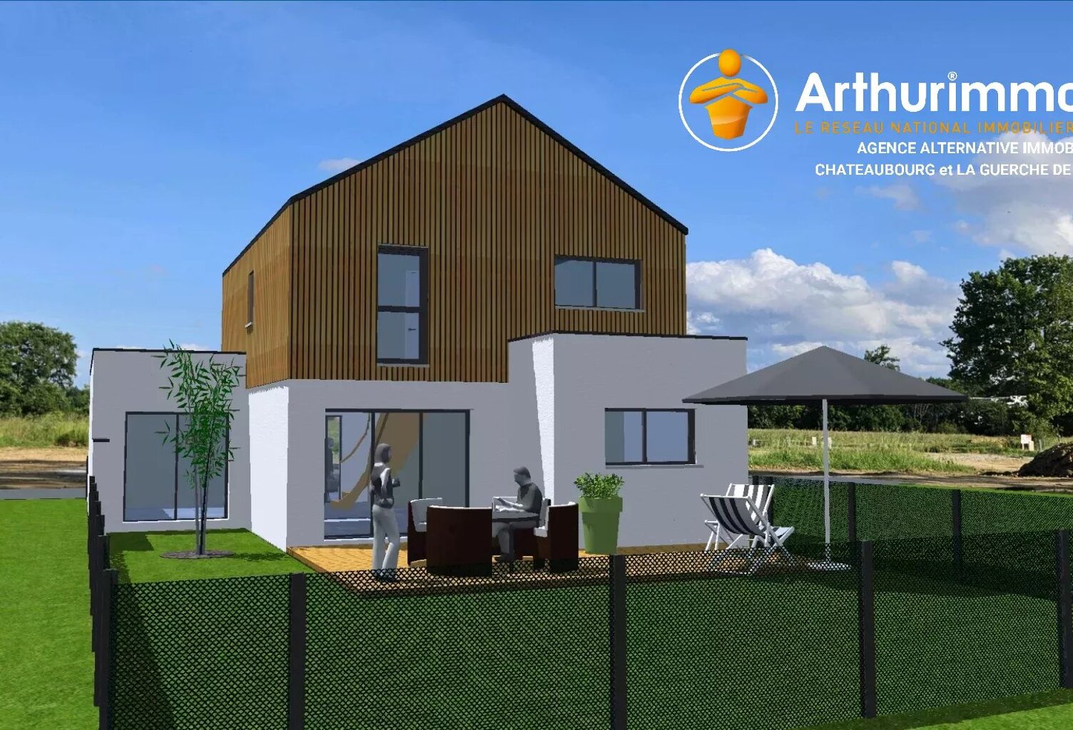 Maison neuve 4 chambres - 120 m² - CHÂTEAUBOURG — photo 1