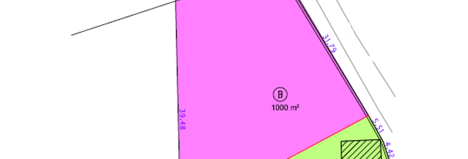 Terrain  1000 m² à vendre à Jouy-sur-Morin (77320)