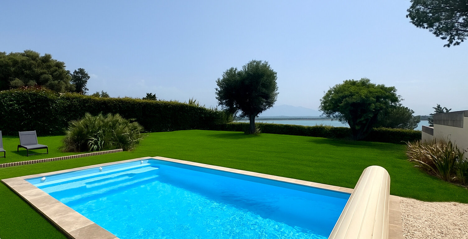 ACHAT - VILLENEUVE DE LA RAHO - VILLA VUE DIRECT SUR LE LAC — photo 1