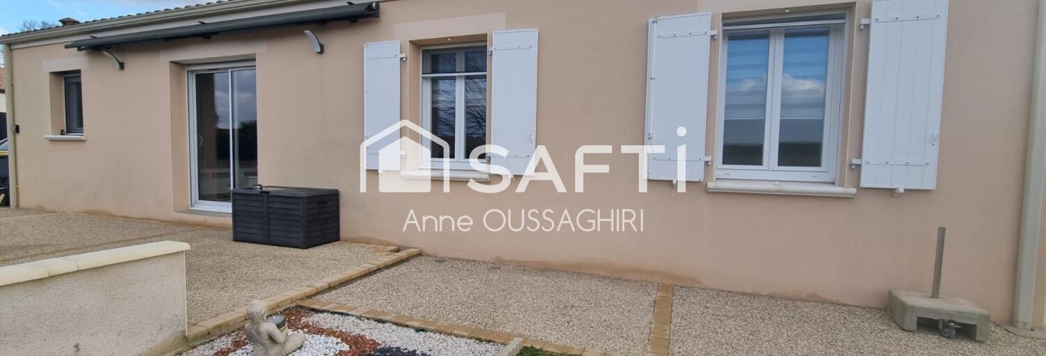 Maison 4 Pièces 93 m² à vendre à Azay-le-Brûlé (79400)