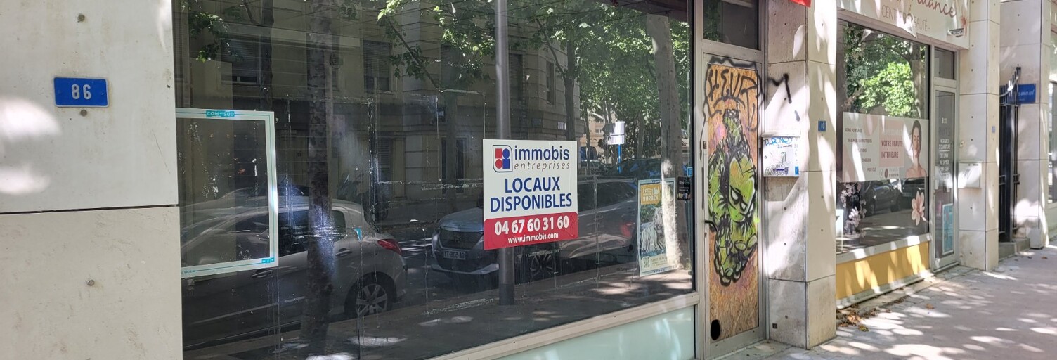 Commerce  27 m² à louer à Montpellier (34000)
