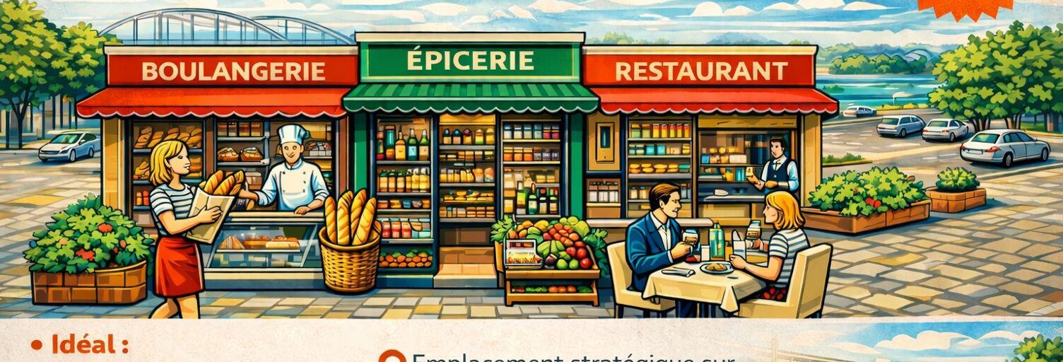 Commerce  400 m² à vendre à Jargeau (45150)