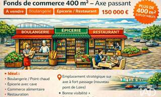 Commerce  400 m² à vendre à Jargeau (45150)