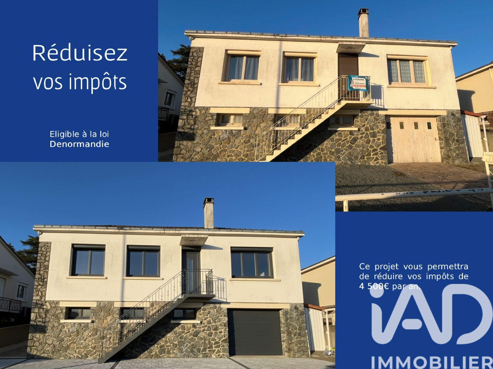 Maison à vendre, 6 pièces, 129 m², Pouzauges