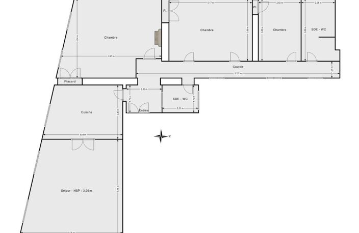 Appartement familial avec vue sur le Sacré-Cœur – 5 pièces de 145 m² au cœur du 2e arrondissement — photo 3