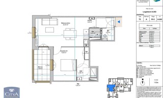 Appartement 2 Pièces 49 m² à louer à La Riche (37520)